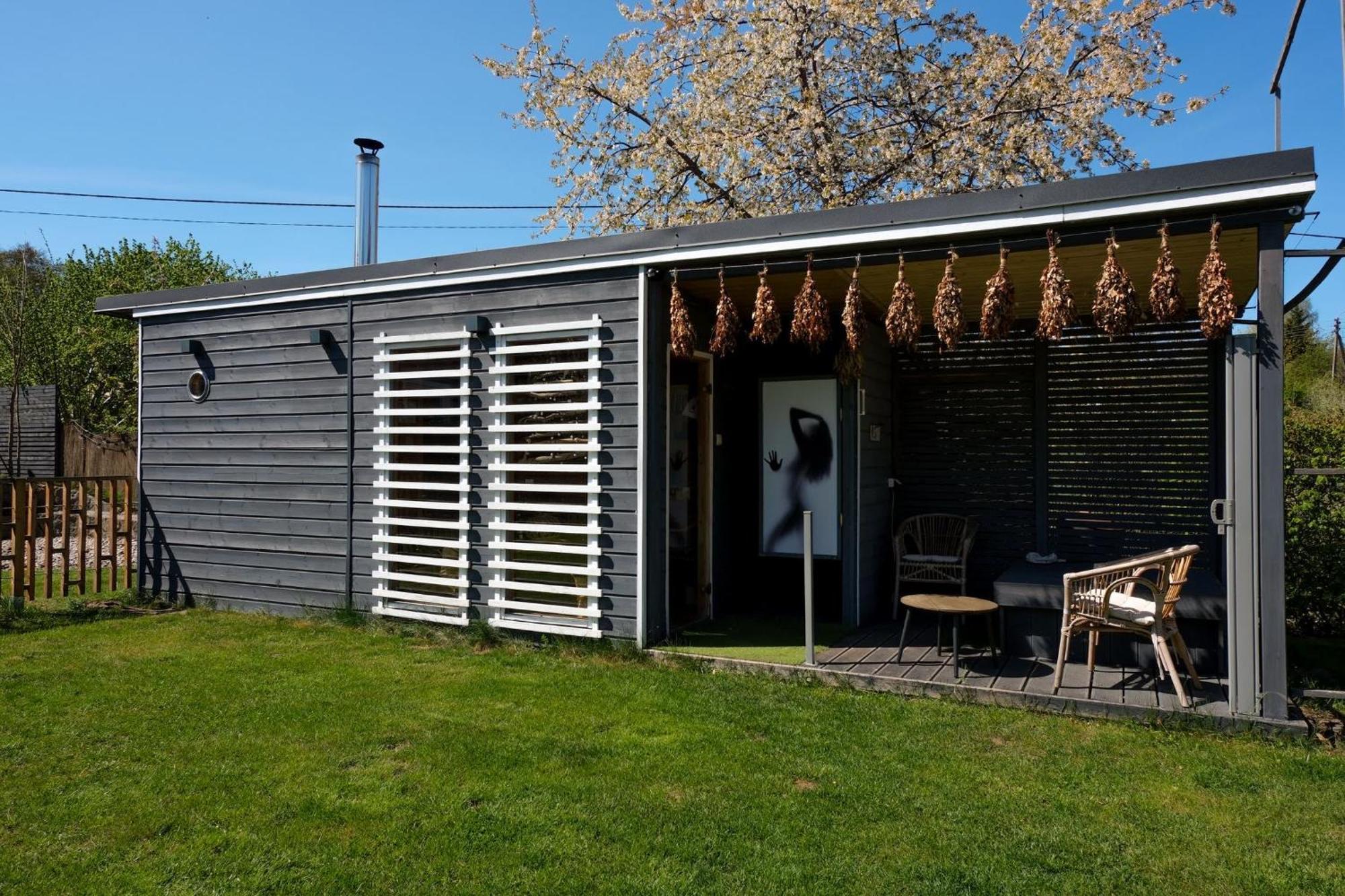 Domek Arkasasino Z Jacuzzi Exterior photo